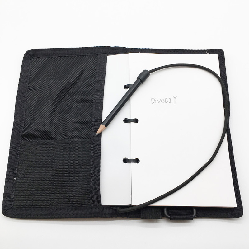 Waterproof Scuba Diving Underwater Notebook with Pencil